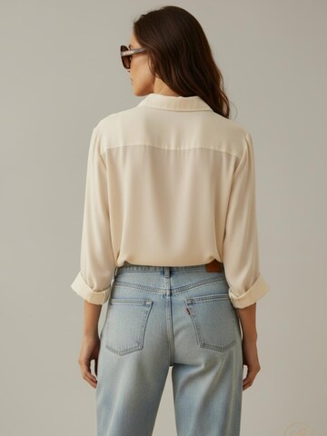 WEARABLE STORIES Bluse 'Minthe'‌ in Beige