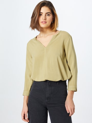 TOM TAILOR Blouse in Groen: voorkant