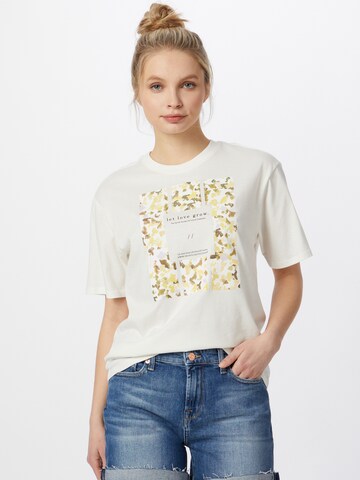 T-shirt s.Oliver en beige : devant