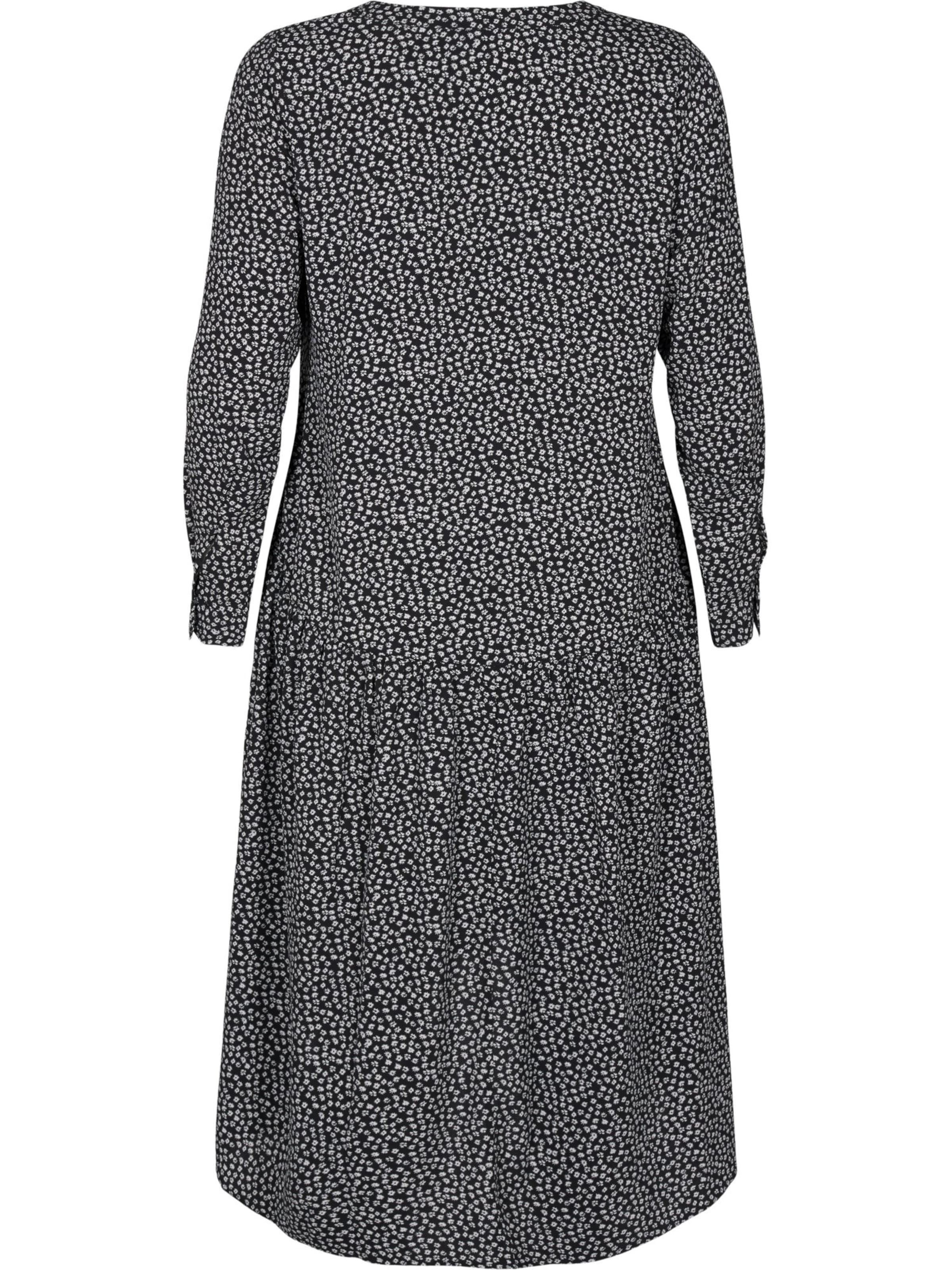 Zizzi Blusekjole 'Xanni' i sort