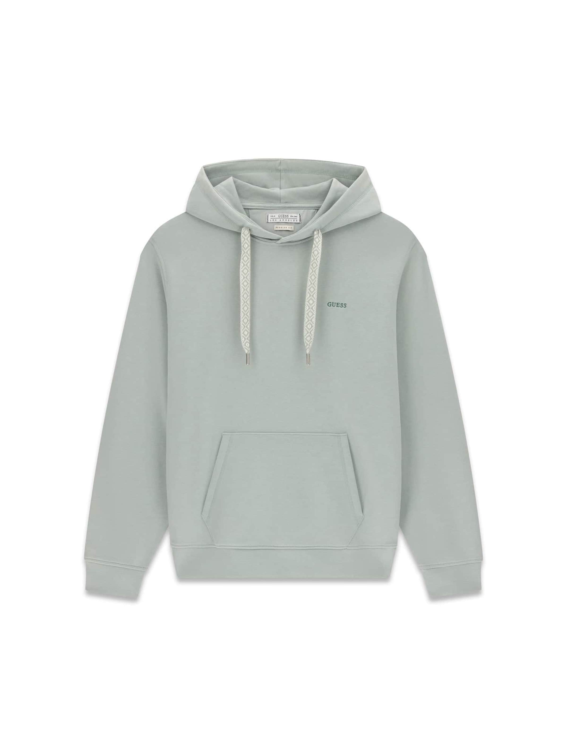 GUESS Sweatshirt in Grün: Vorderseite