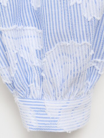 MANGO Blouse 'PALOMO' in Blue
