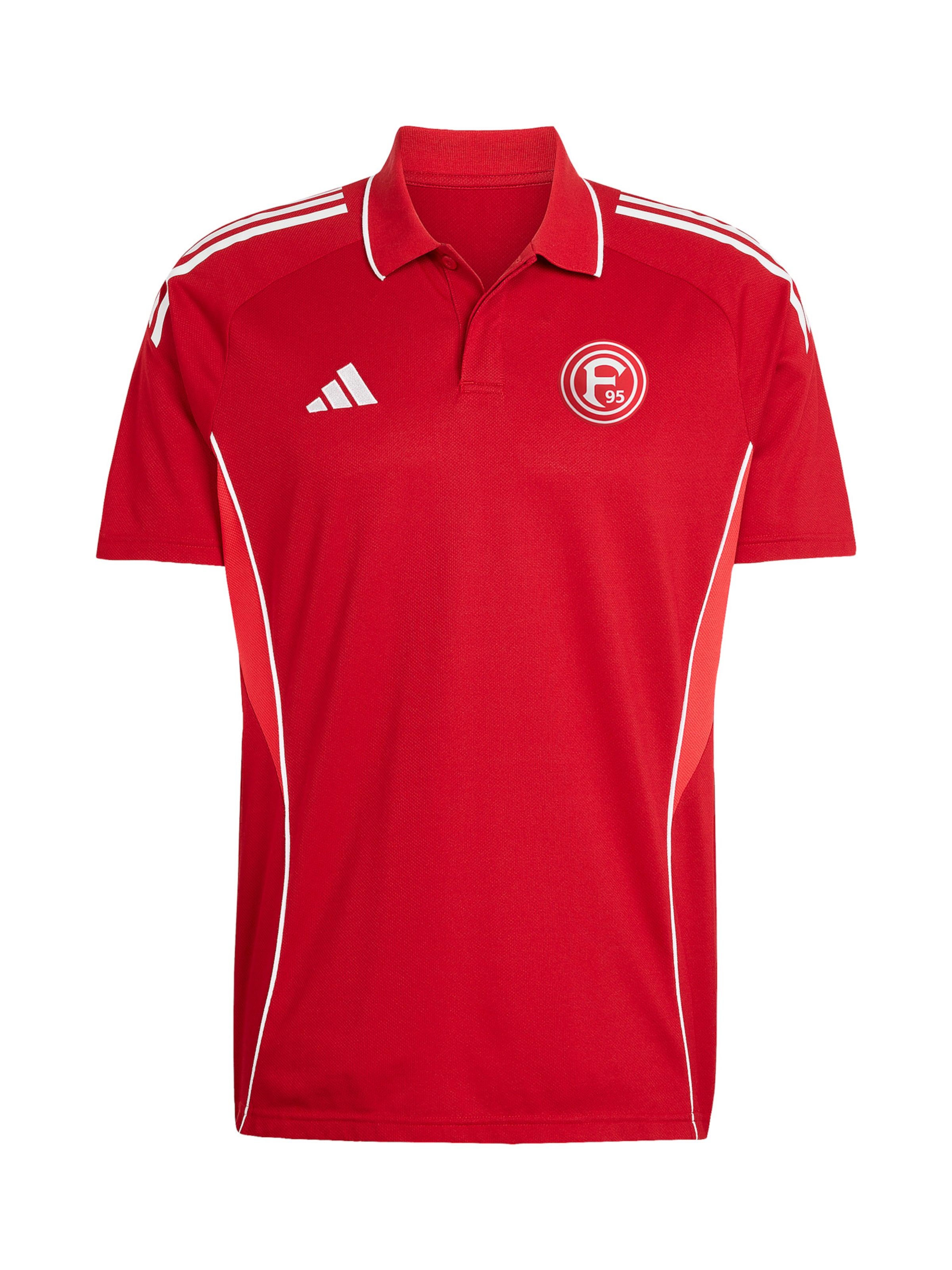 ADIDAS PERFORMANCE Funktionsshirt 'Fortuna Düsseldorf Polo' in Rot: Vorderseite