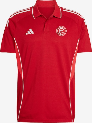 ADIDAS PERFORMANCE Toiminnallinen paita 'Fortuna Düsseldorf Polo' värissä punainen: etupuoli