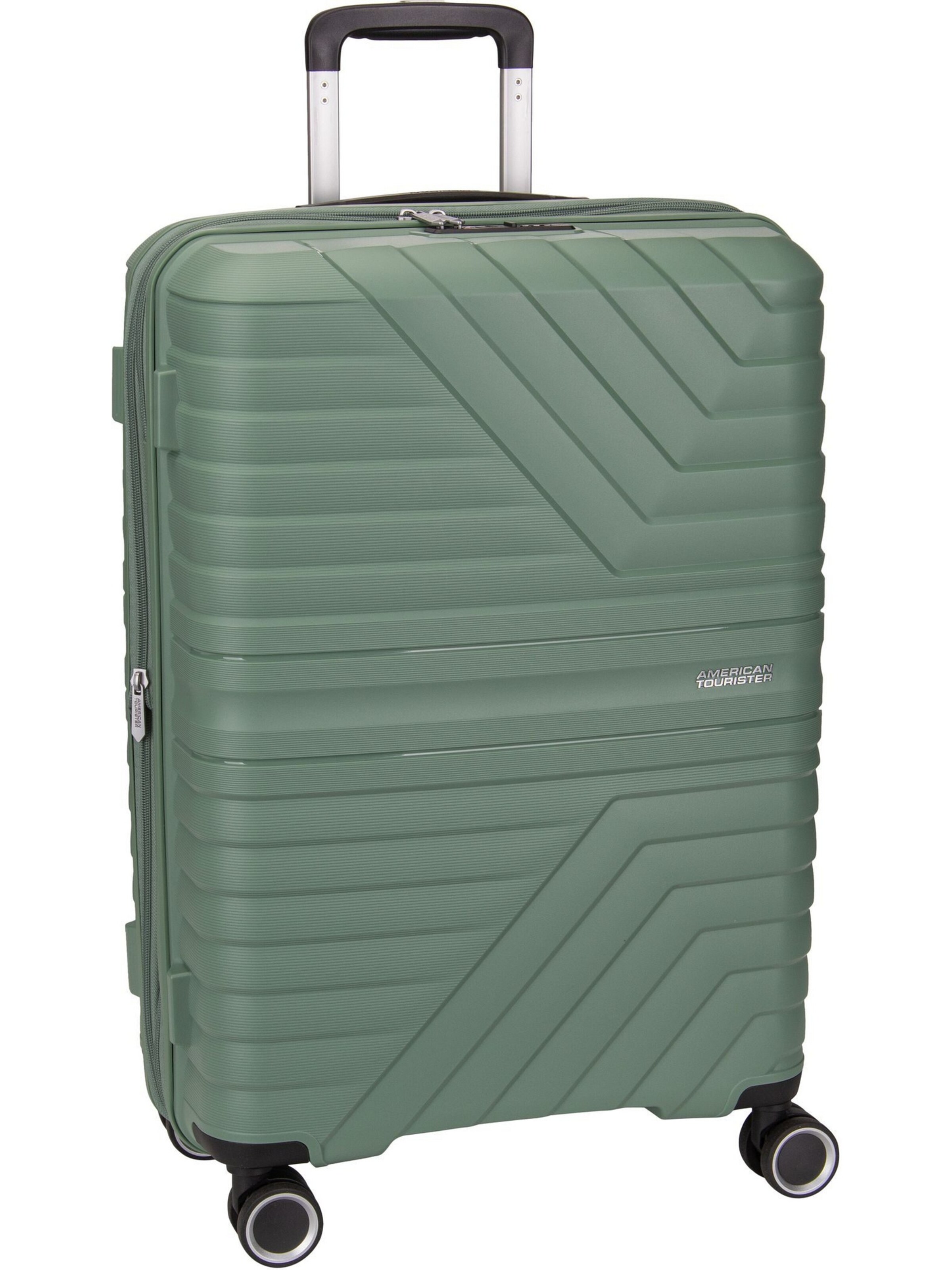 American Tourister Cart 'Flytwist Spinner 67' in Green: front