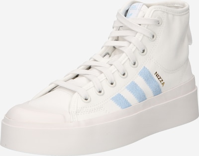 Sneaker înalt 'Nizza Bonega Mid' ADIDAS ORIGINALS pe albastru deschis / alb, Vizualizare produs