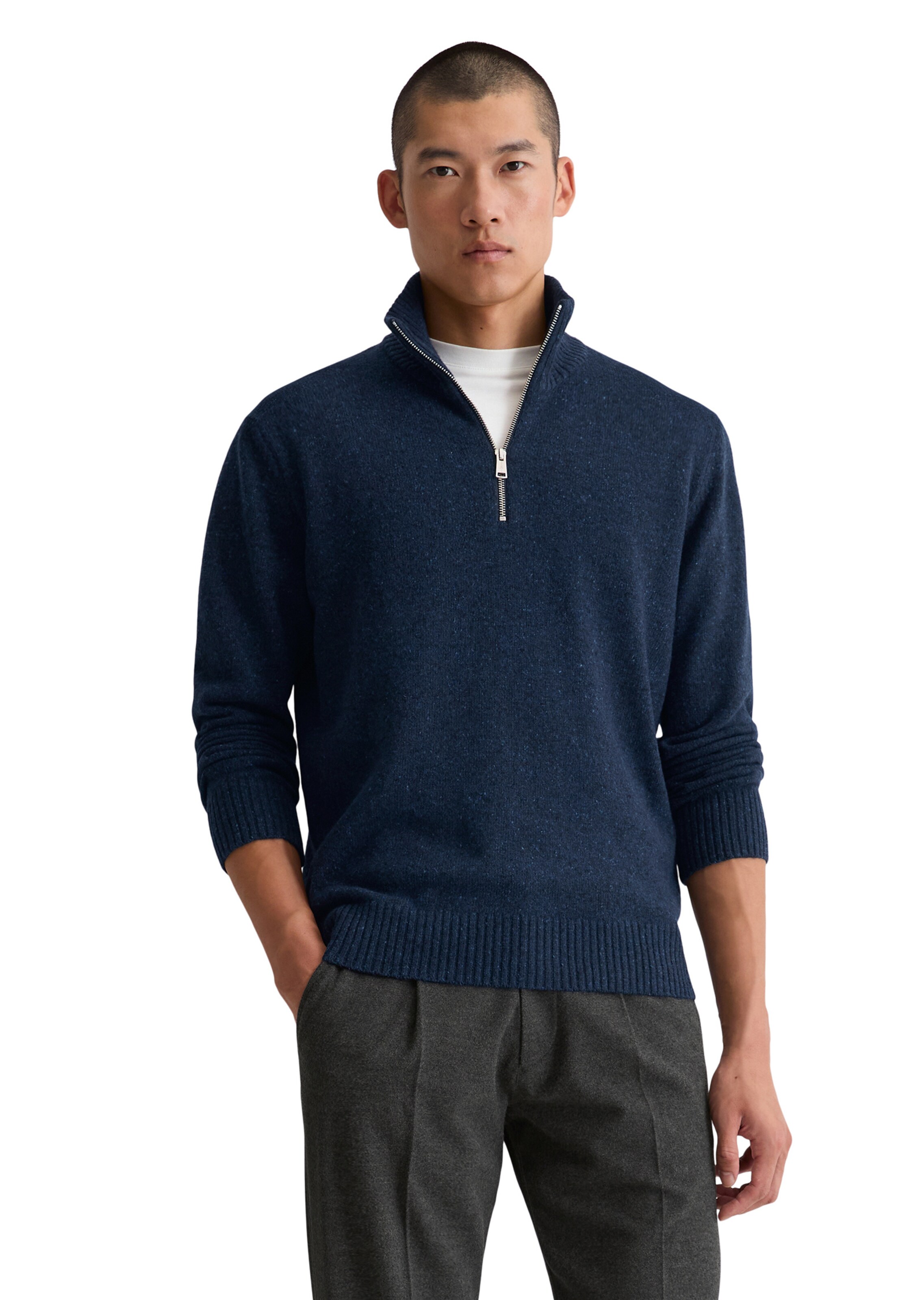 Marc O'Polo Pullover in Blau: Vorderseite
