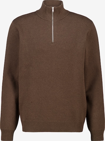 Pull-over America Today en marron : devant