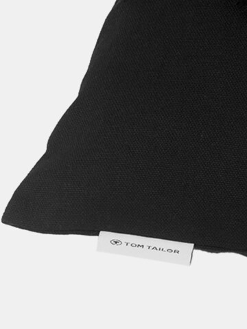 TOM TAILOR Pillow in Black