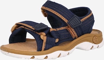 BISGAARD Sandals & Slippers 'Nico' in Blue: front