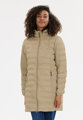 Whistler Outdoor jacket 'Froze' in Brown: front