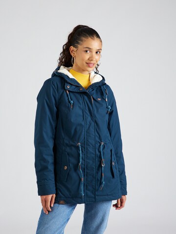 Ragwear Tussenparka 'Monadis' in Blauw: voorkant