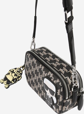Karl Lagerfeld Crossbody Bag in Black: front