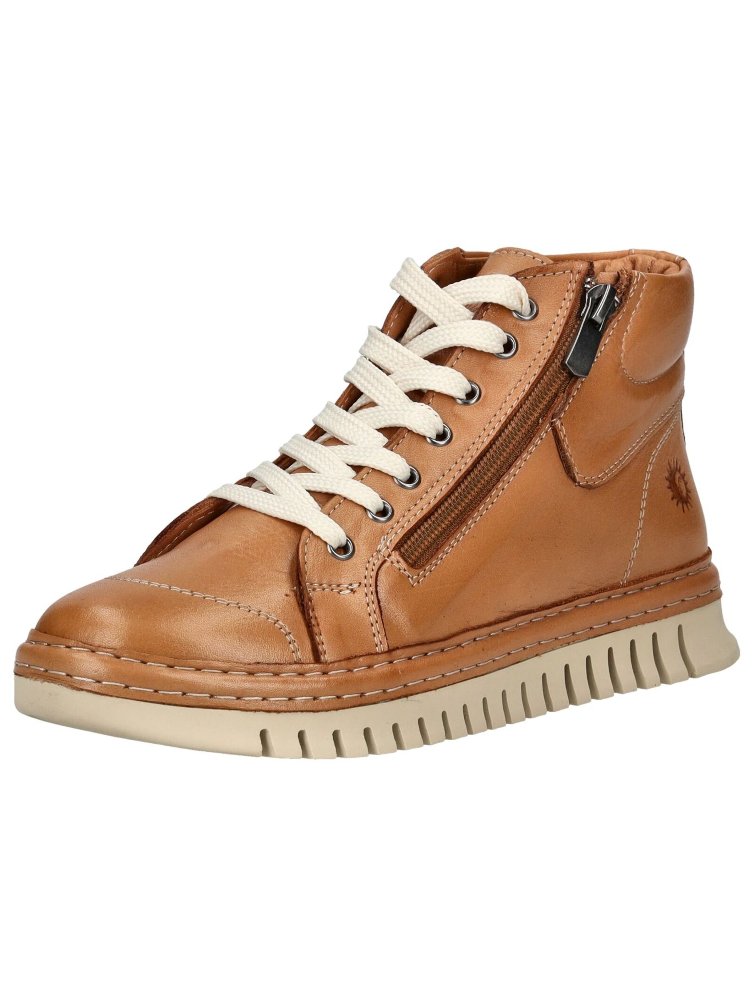 Stivaletto stringato di COSMOS COMFORT in marrone: frontale