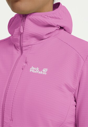 JACK WOLFSKIN Funktionsfleecejacke 'Litestride' in Lila