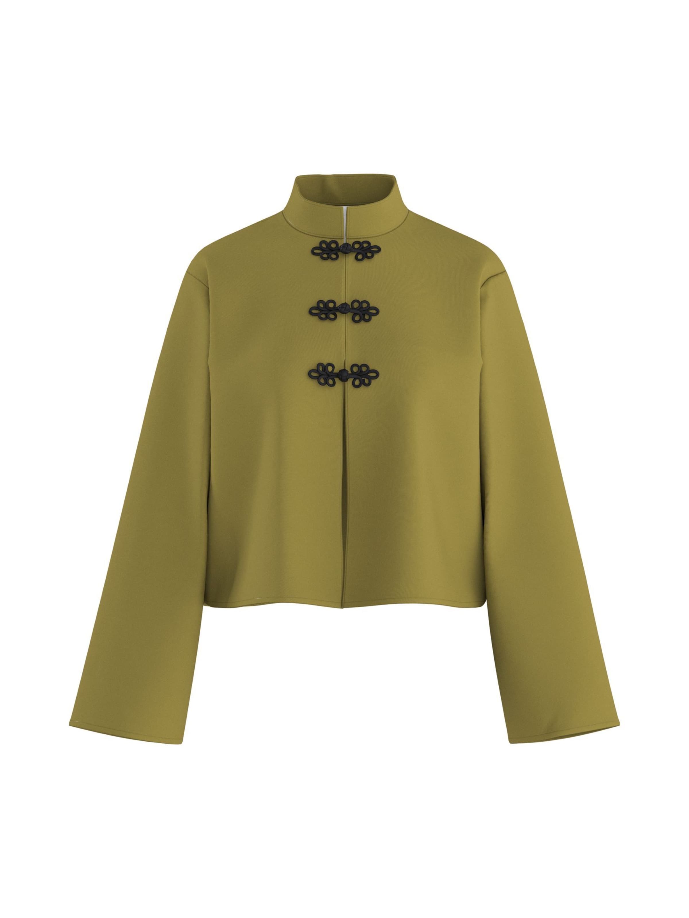 HYPEDROP Bluse i grøn: forside