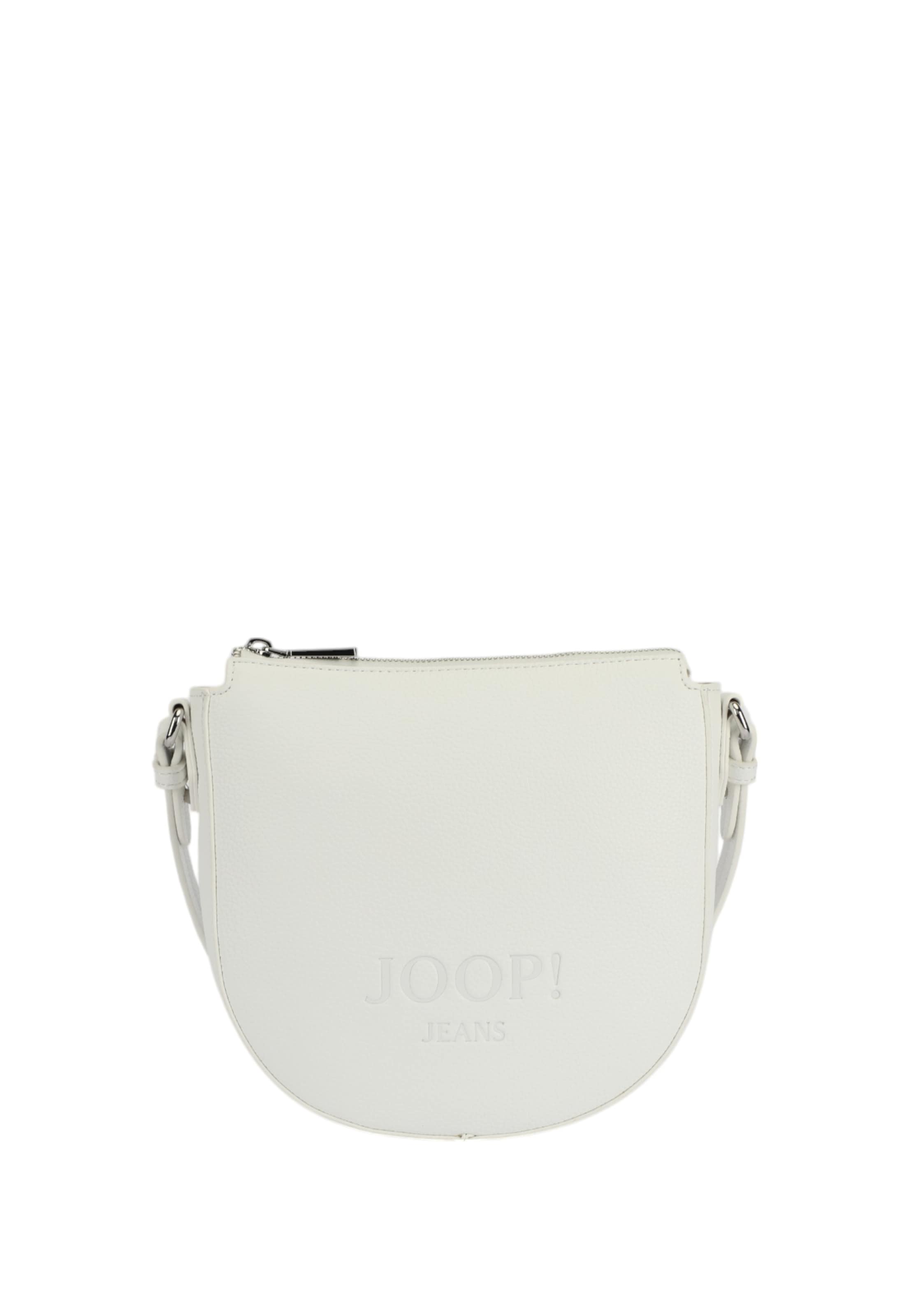 JOOP! Jeans - Mala de ombro 'Lettera 1.0 Stella' em branco: frente