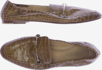 Pomme D'or Flats & Loafers in 38 in Brown: front