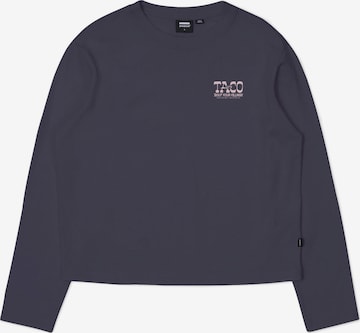 Dr. Denim Shirt 'Kath Longsleeve Top' in Grau: Vorderseite