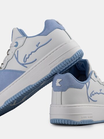 Baskets basses '89 Up' Karl Kani en blanc