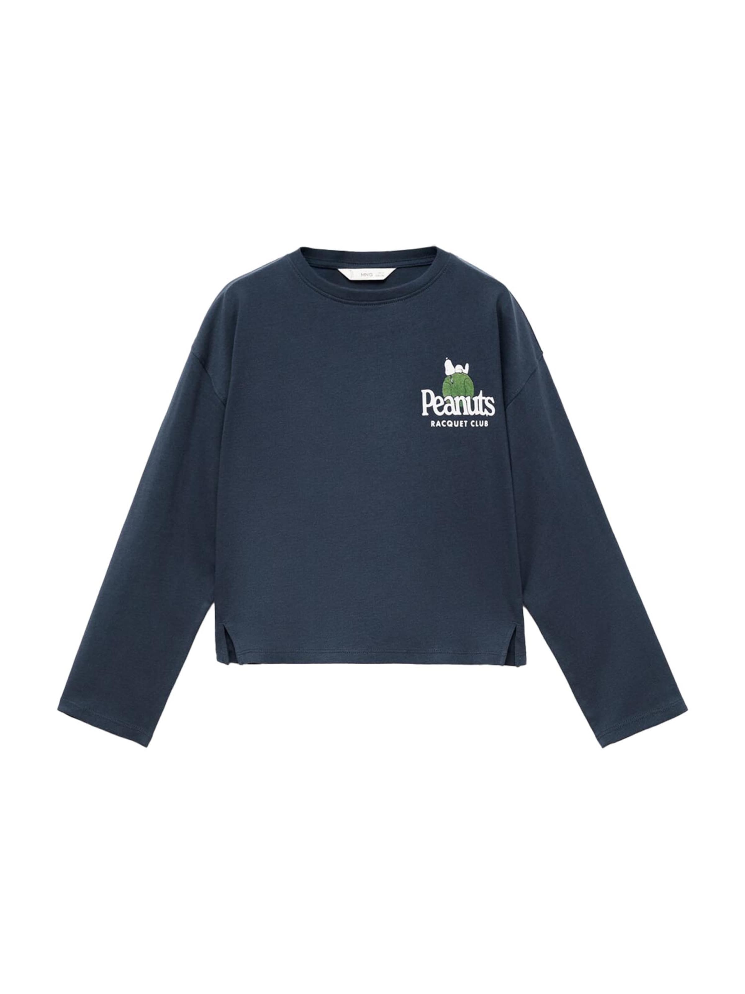 MANGO KIDS Shirt 'SYFLOC' in Blauw: voorkant
