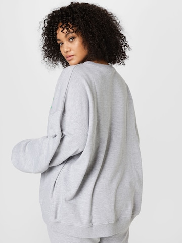Public Desire Curve Sweatshirt in Grey