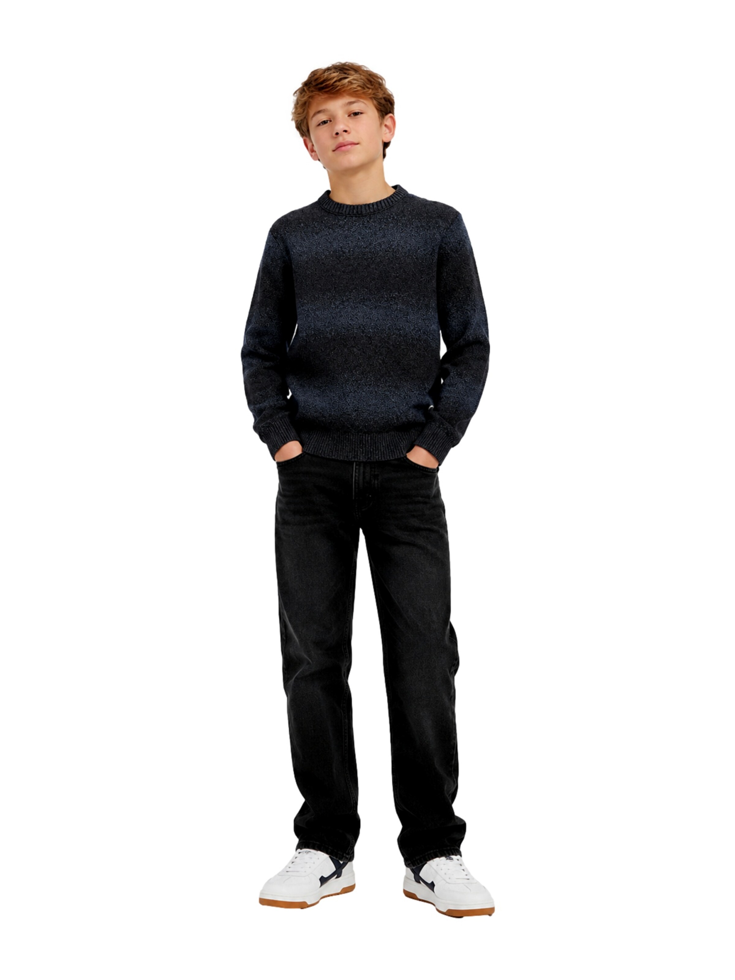 Jack & Jones Junior Tröja 'JORNorrebro' i blå