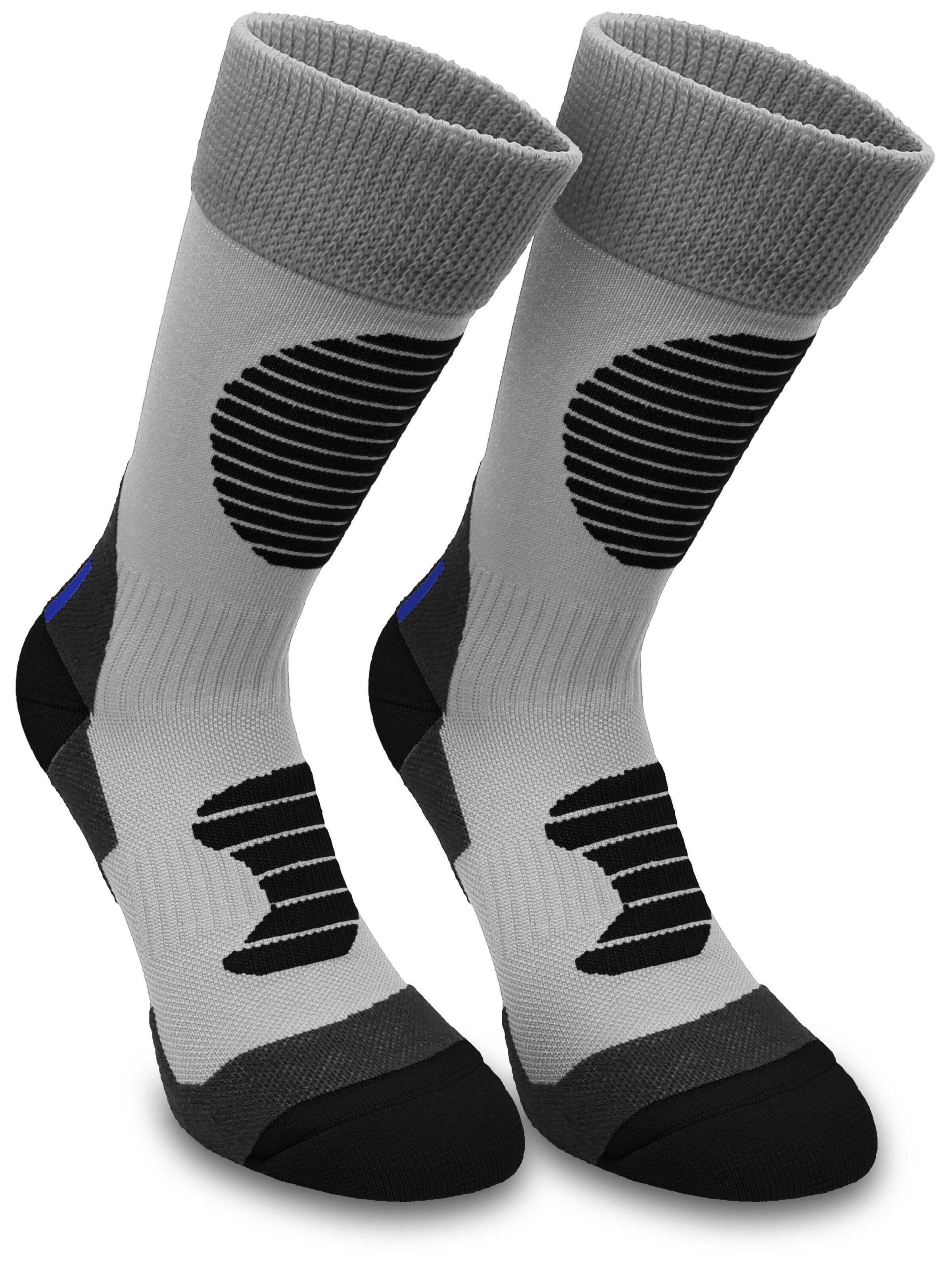 normani Sports socks in Grey: front