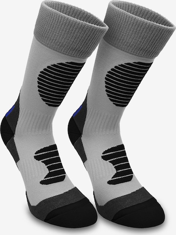 normani Athletic Socks in Grey: front