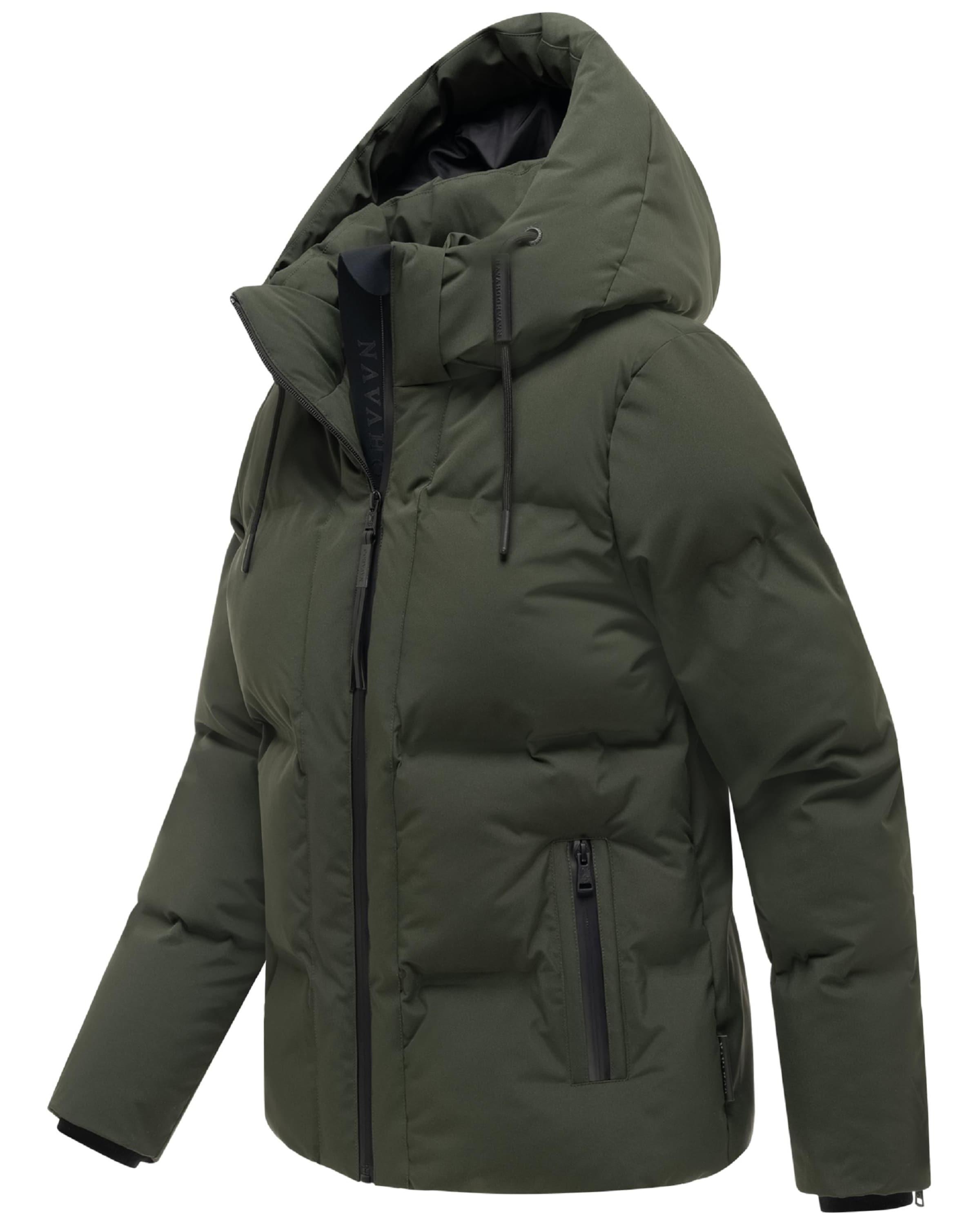 NAVAHOO Winterjas 'Wolkentanz XIV' in Groen