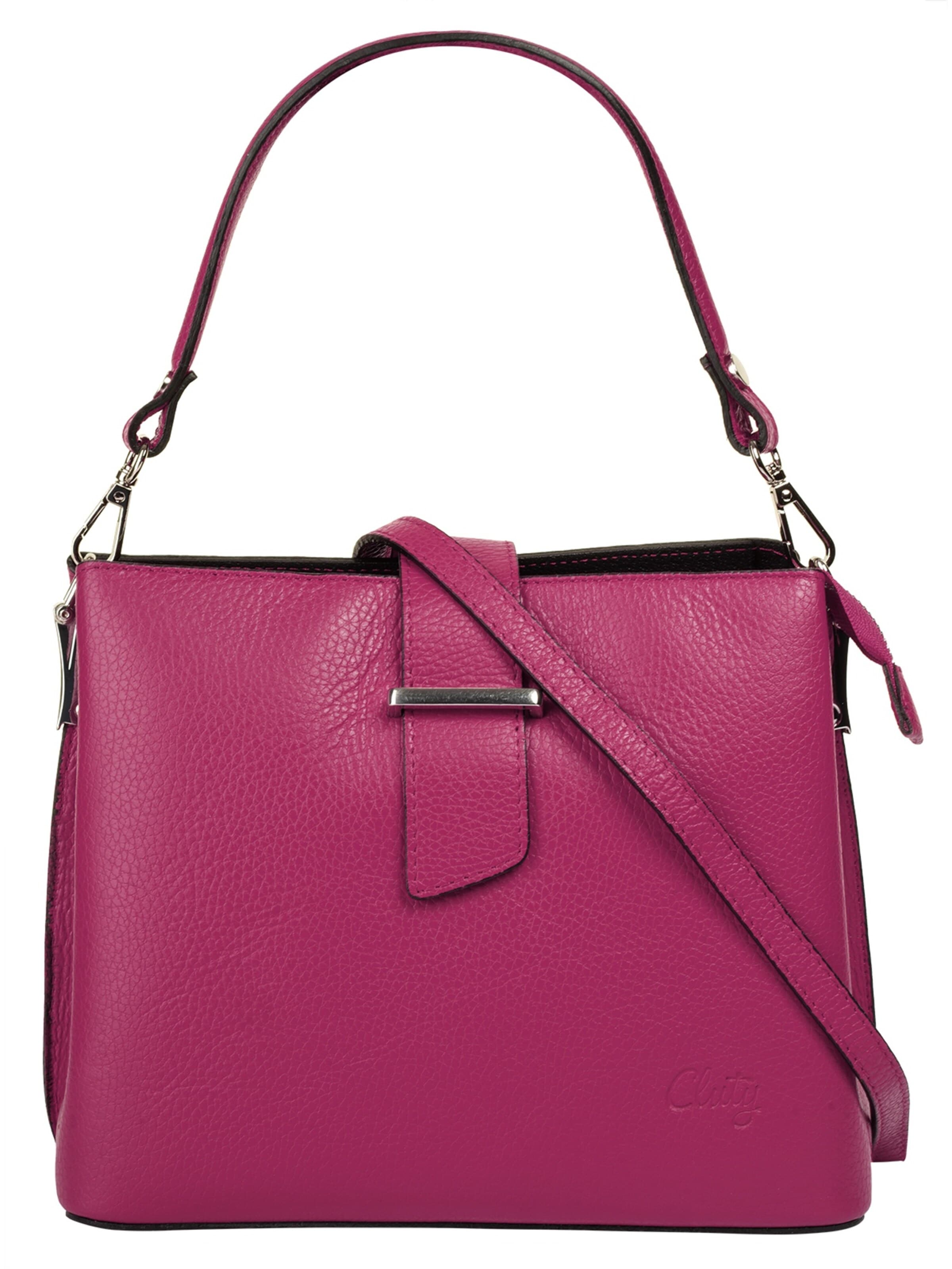 Cluty Handbag in Pink: front