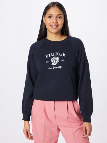 TOMMY HILFIGER Sweater in Blue: front