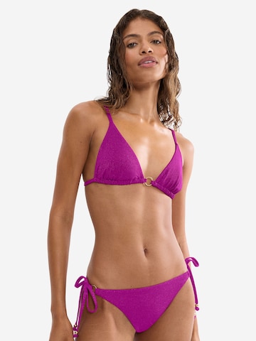 TRIUMPH Bikini Top ' Red Label Summer Sunset ' in Purple: front
