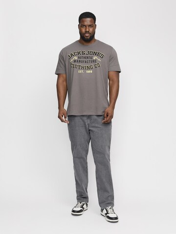 Jack & Jones Plus Slim fit Jeans 'JJIGlenn JJOriginal' in Grey