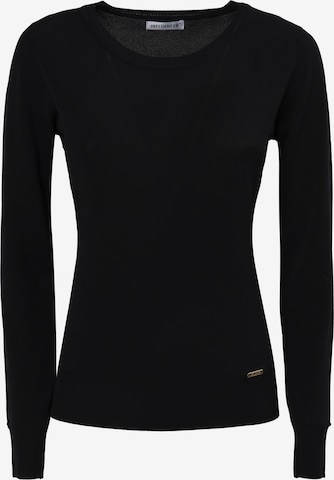 Pull-over Influencer en noir : devant