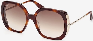Occhiali da sole 'MALIBU9' di Max Mara in marrone: frontale