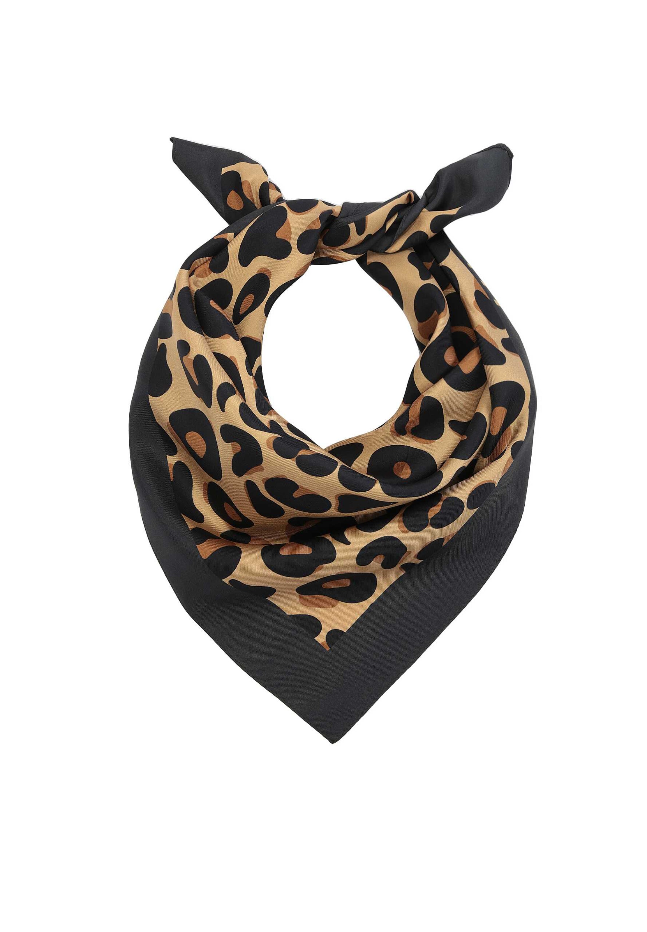 Sciarpa di Kazar in marrone: frontale