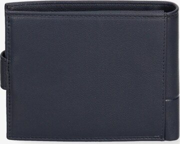 Solo Soprani Wallet in Blue: front