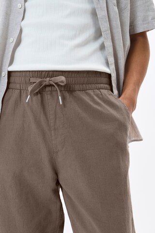 Matinique Regular Broek 'Linen' in Beige