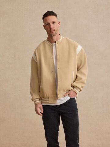 Veste mi-saison 'Aras' DAN FOX APPAREL en beige : devant