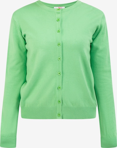 MYMO Adīta jaka, krāsa - gaiši zaļš, Preces skats