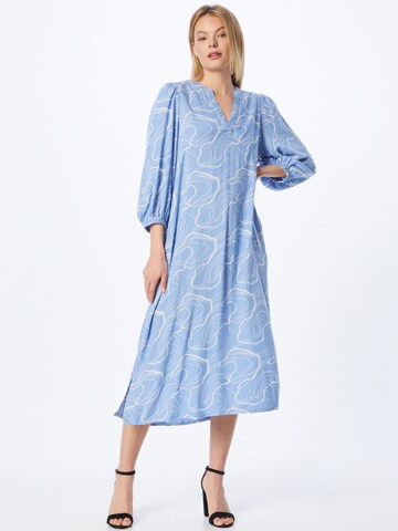 Kaffe Dress 'Cajsa' in Blue: front