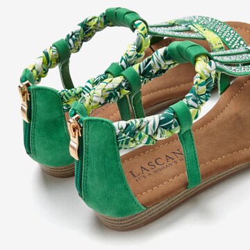 LASCANA Strap Sandals in Green