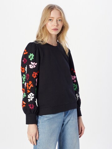 Essentiel Antwerp Sweatshirt 'Christobald' in Schwarz: predná strana