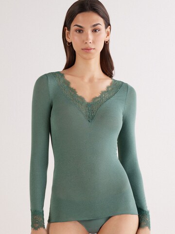 INTIMISSIMI Shirt 'Ultralight' in Grün: Vorderseite