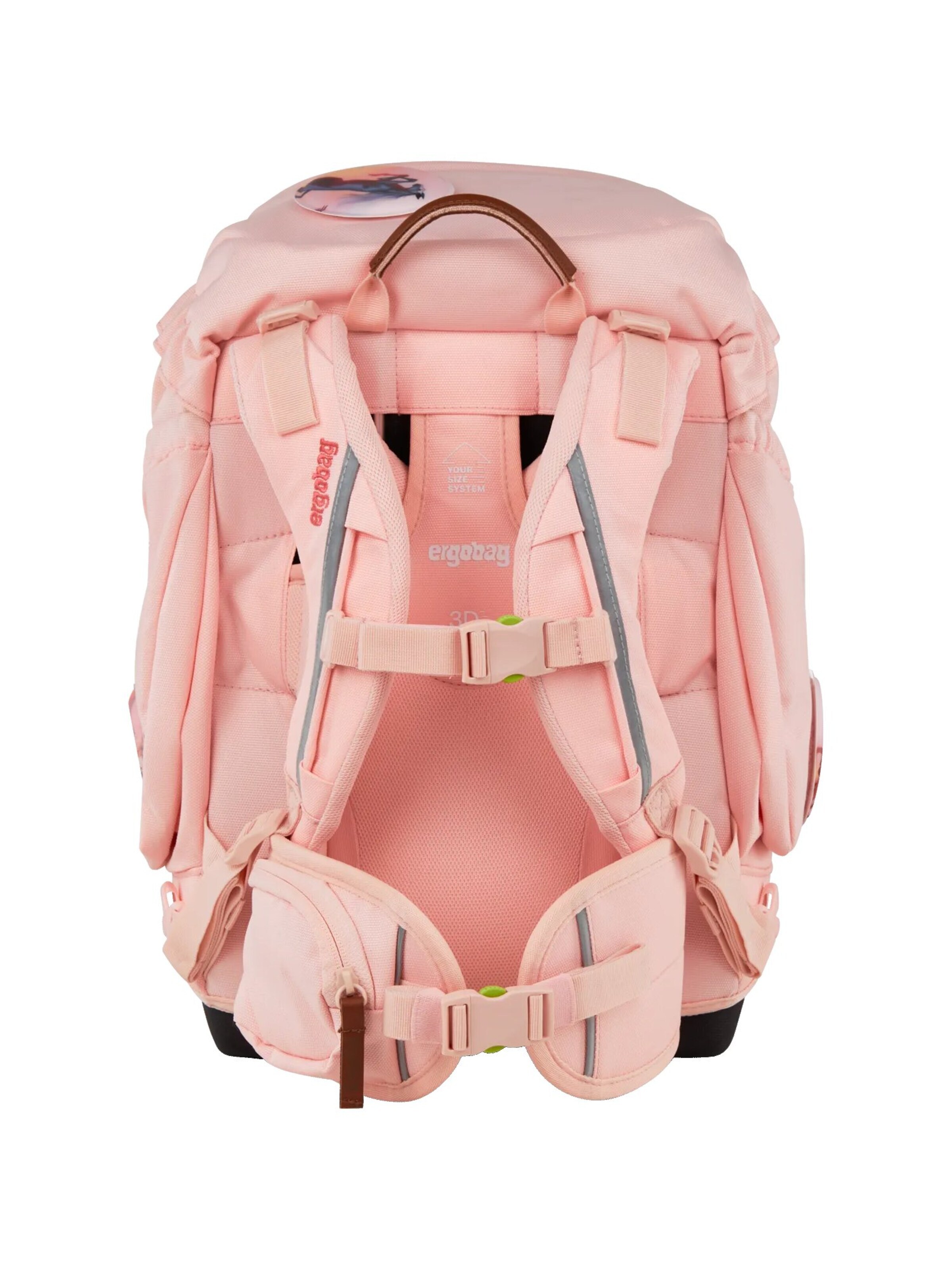 ergobag Rucksack 'Schulranzen-Set pack Set'‌‌‌‌‌‌‌ in Pink