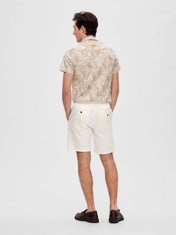 SELECTED HOMME Regular Shorts 'Brody' in Weiß