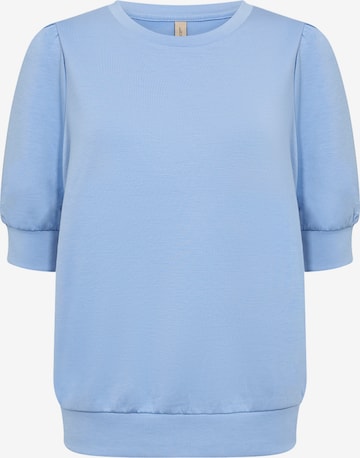 Soyaconcept Суичър 'Banu 83' в синьо: отпред