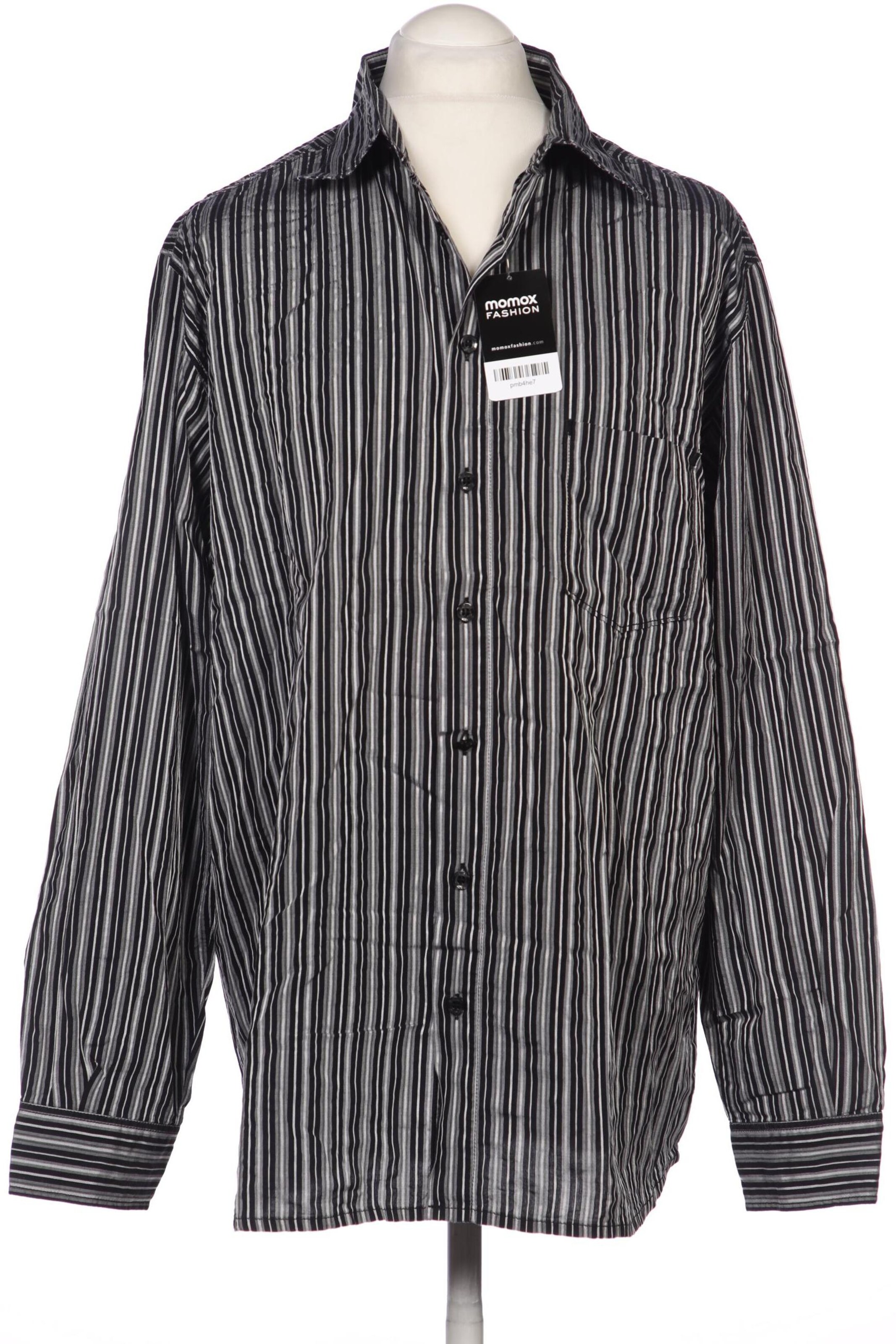 SIGNUM Button Up Shirt in XL in Black: front