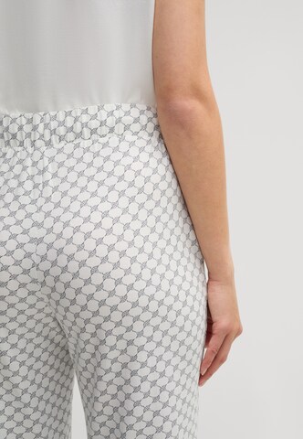 JOOP! Pyjamahose 'Cosy' in Weiß